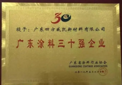 <strong>四方威凯荣获中国涂料工业百年百强企业</strong>